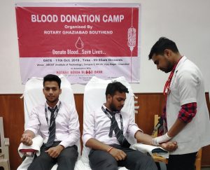 ABESIT Blood Donation Rotary Ghaziabad